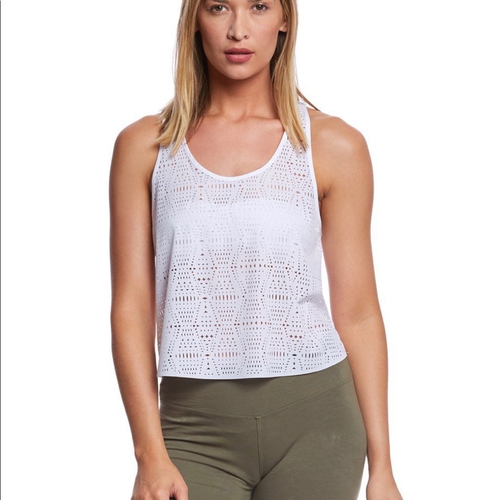 Alo laser cut tank top!